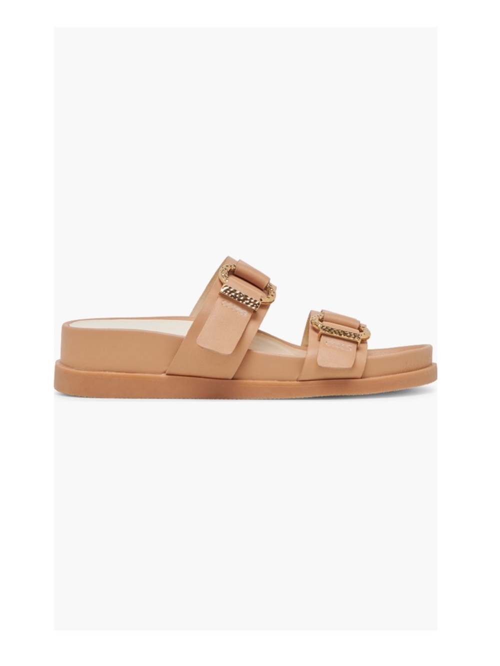 Dolce Vita Soya Platform Sandals Light Tan Leather Women’s Size 8.5 - Picture 3 of 16